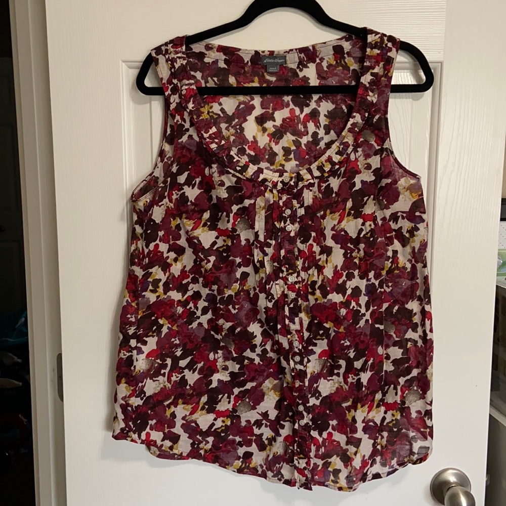 Floral Button down shirt